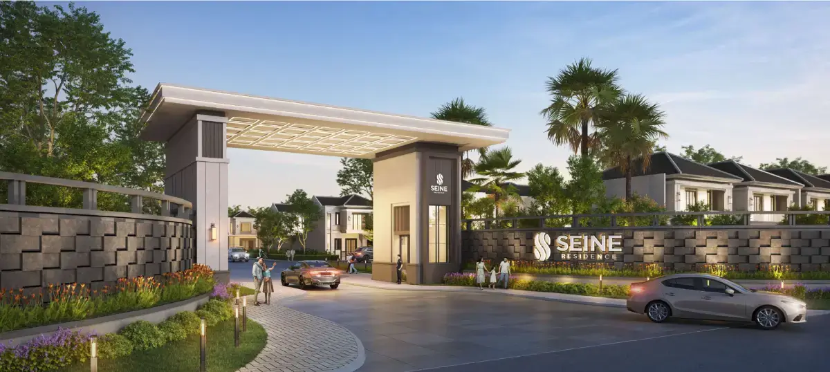 Gerbang Siene Residence Club House Grand City Samarinda