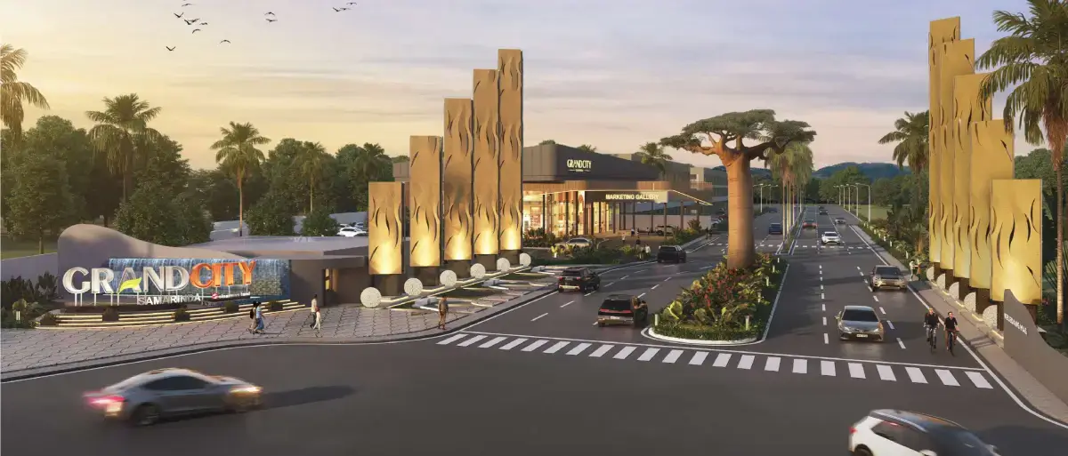 Gerbang Utama Grand City Samarinda